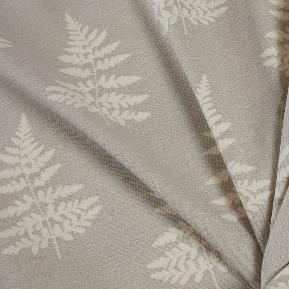 Esher Fern Silver Eyelet Curtain