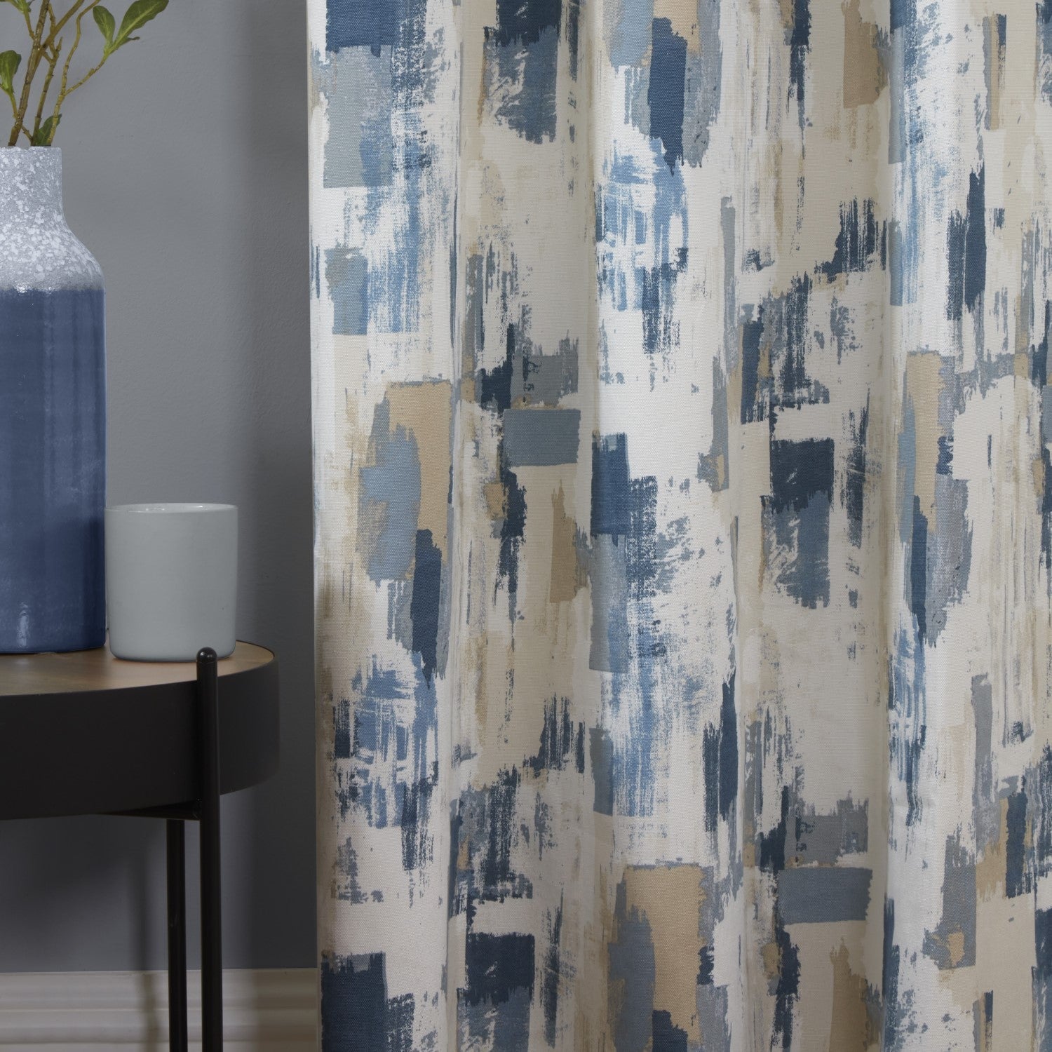 Bamford Cobalt Eyelet Curtains