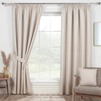 Eclipse Natural Curtain Tie Backs