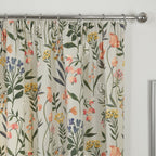 Meadow Floral Multi Pencil Pleat Curtains