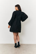 Maternity Tie Detail Smock Dress