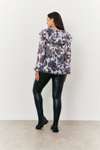 Maternity Ruffle Blouse