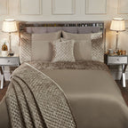 Glamour Mink Quilted Sequin Velvet Duvet Set