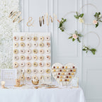 Mr and Mrs Wooden Hoops Decoration