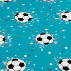 Goal Blue 25cm Fitted Bed Sheet