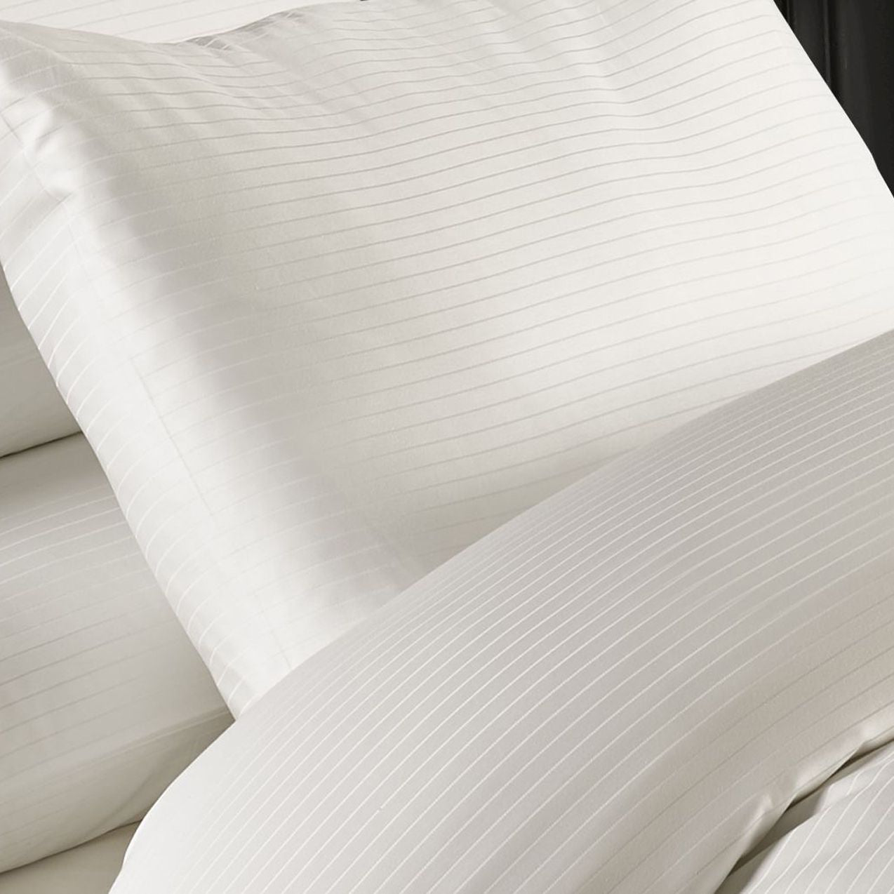 Grosvenor Cream 1000 Thread Count Pin Stripe Duvet Set