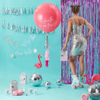 Giant Pink Til Death Do Us Party Balloon Kit
