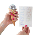 Iridescent Temporary Tattoos- 10 Inner Pack