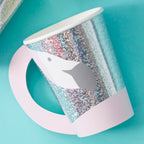 Flamingo Shaped Paper Cups- 10 Inner Pack