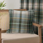 Gleneagles Tartan Green Filled Cushion