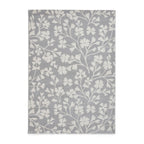 Catherine Lansfield Grace Floral Grey Rug
