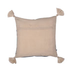 Grayson Blue Outdoor Tassel Cushion (43cm x 43cm)