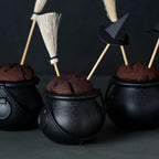 Witch Hat And Broomstick Food Picks