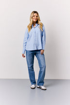 Blue Oversized Shirt