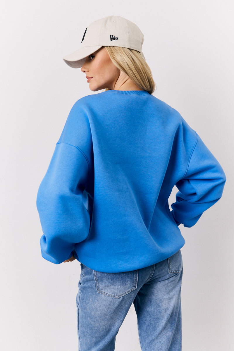 Blue Borg Graphic Sweater