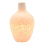 Hestia White Tall Ceramic Table Lamp