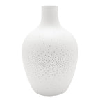 Hestia White Tall Ceramic Table Lamp