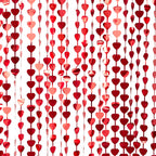 Heart Shaped Valentines Day Party Backdrop- 5 Inner Pack