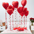 Heart Shaped Valentines Day Party Backdrop