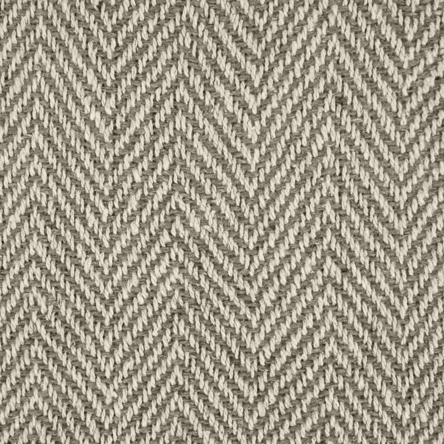Herringbone Natural Recycled Cotton Throw