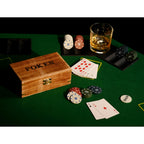 Harvey Makin Wooden Poker Set