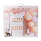 Rose Gold Foiled & Blush Bubbly Wall- 5 Inner Pack