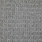 Silver Honeycomb Recycled Cotton Throw