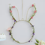 Contemporary Easter Bunny Wreath with Foliage- 5 Inner Pack
