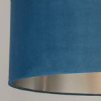 Teal Velvet Light Shade (35cm)
