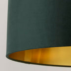 Green Velvet Light Shade (30cm)