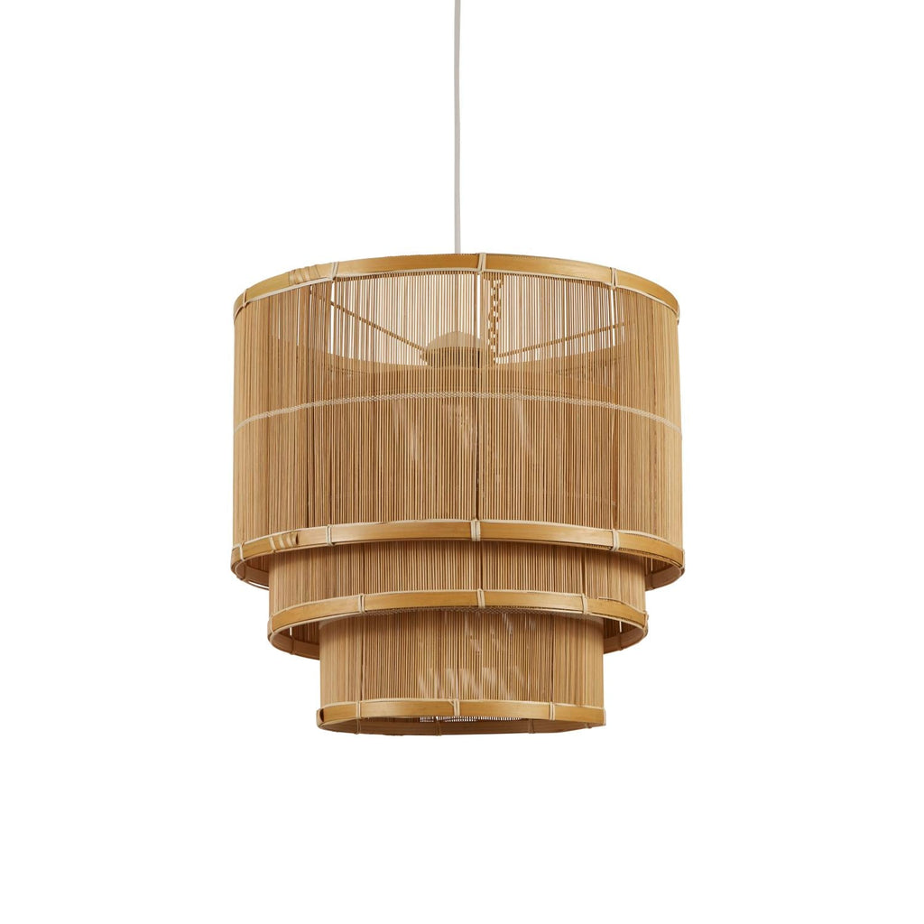 Three Tier Bamboo Light Shade (40cm)