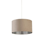 Taupe Velvet Light Shade (45cm)