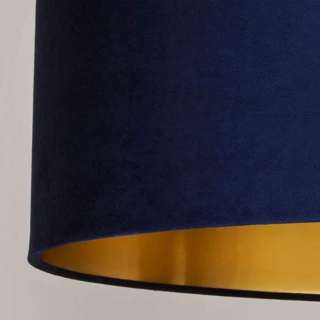 Navy Velvet Light Shade (30cm)