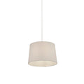 Ivory Tapered Linen Light Shade (30cm)