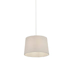 Ivory Tapered Linen Light Shade (30cm)