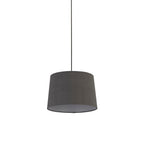 Grey Tapered Linen Light Shade (30cm)
