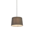 Grey Tapered Linen Light Shade (30cm)