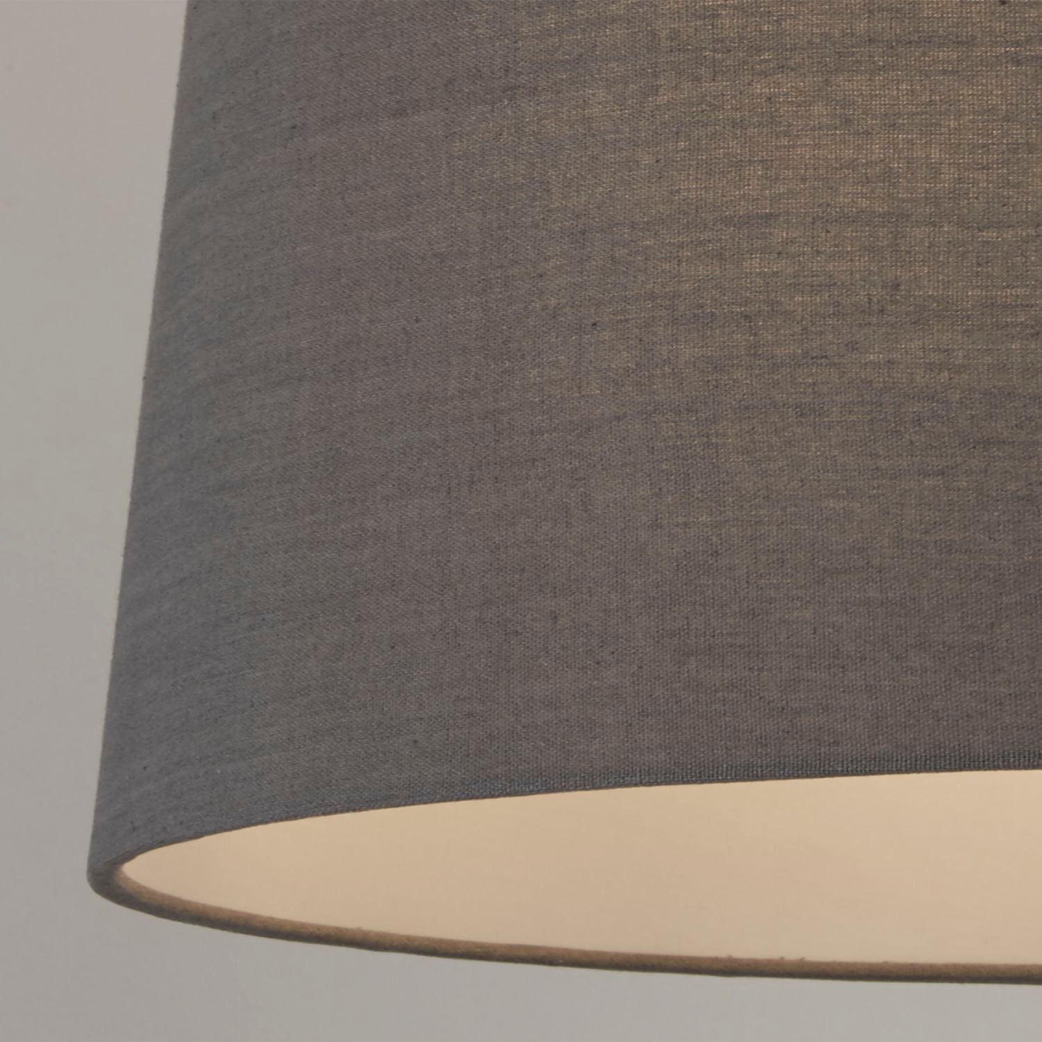 Grey Tapered Linen Light Shade (30cm)