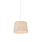 Taupe Tapered Linen Light Shade (30cm)