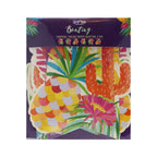 Iridescent Foiled Paper Bunting - Hot Summer