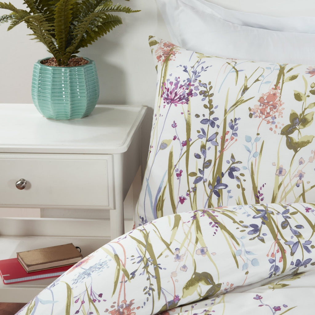 Hampshire Meadow Floral Print Reversible Duvet Set