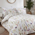 Hampshire Meadow Floral Print Reversible Duvet Set