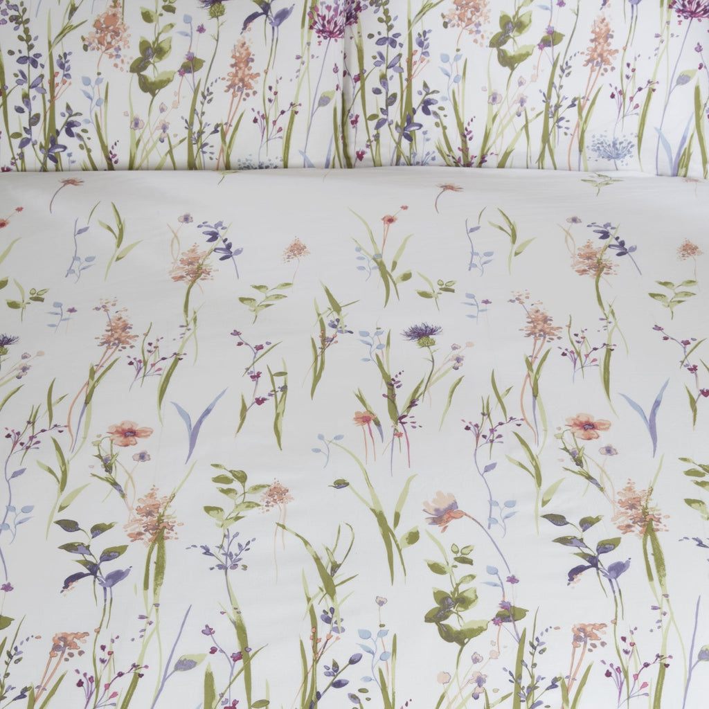 Hampshire Meadow Floral Print Reversible Duvet Set