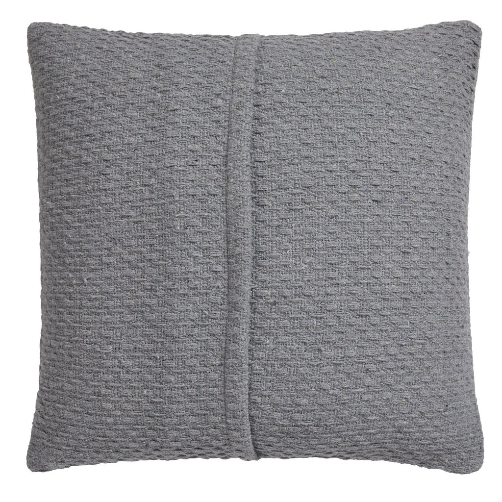Hayden Grey Cotton Cushion (43cm x 43cm)