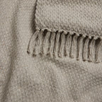 Hayden Natural Large Cotton Throw (200cm x 200cm)