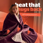 Silentnight Berry Heat Genie Self Heating Blanket