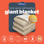 Silentnight Natural Heat Genie Self Heating Blanket