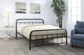 Henley Victorian Black Metal Bed