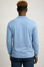 MENS MENS IN LS CROWN PIQUE POLO TEE