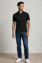 MENS IN CROWN PIQUE POLO